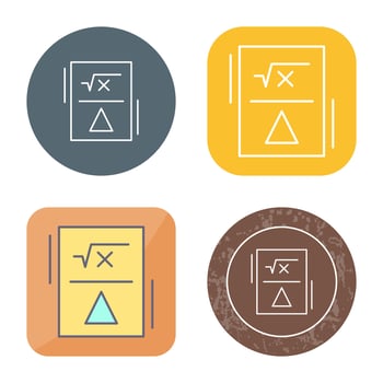 Formula Vector Icon