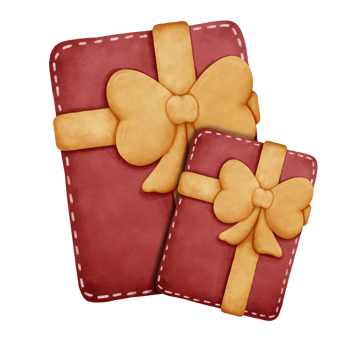Christmas gift box png