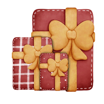 Christmas gift box png