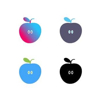 Apples Vector Icon