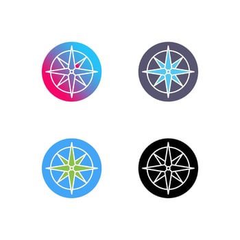 Compass Vector Icon