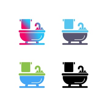 Bathtub Vector Icon