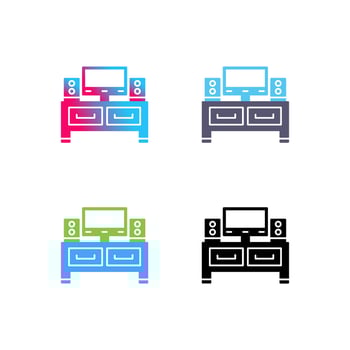 Television Vector Icon