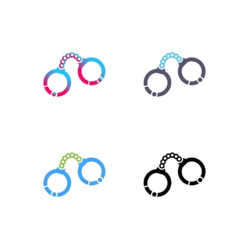 Handcuffs Vector Icon