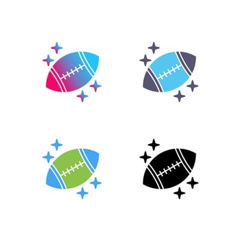 Rugby Vector Icon