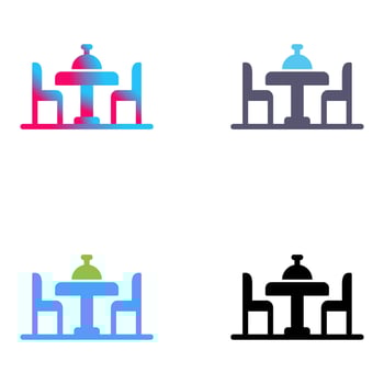 Dinning Table Vector Icon