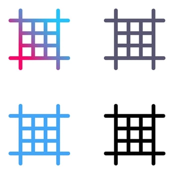 Square Layout Vector Icon