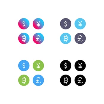 Currency Symbols Vector Icon