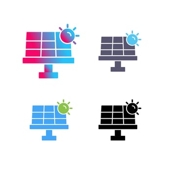 Solar Energy Vector Icon