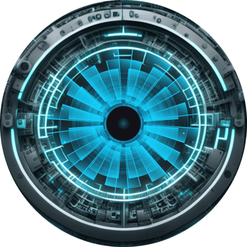 Modern Technology Eye Cybersecurity Crop-out png