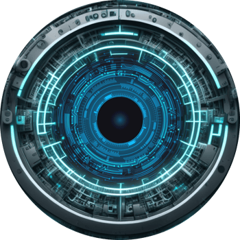 Modern Technology Eye Cybersecurity Crop-out png