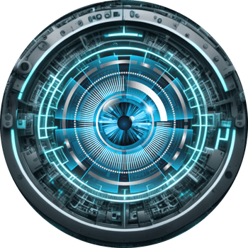 Modern Technology Eye Cybersecurity Crop-out png