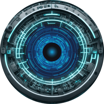 Modern Technology Eye Cybersecurity Crop-out png