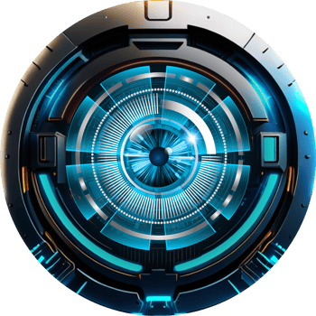 Modern Technology Eye Cybersecurity Crop-out png