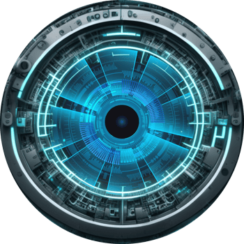 Modern Technology Eye Cybersecurity Crop-out png