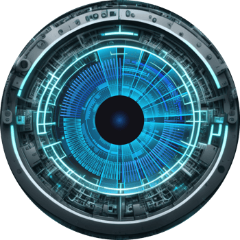 Modern Technology Eye Cybersecurity Crop-out png