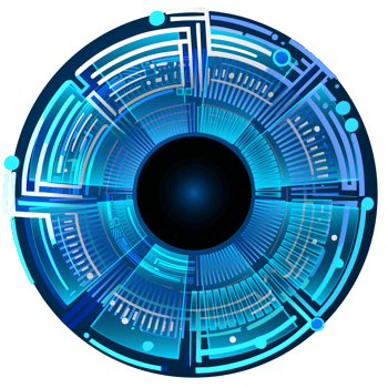 Modern Technology Eye Cybersecurity Crop-out png