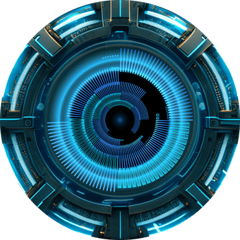 Modern Technology Eye Cybersecurity Crop-out png
