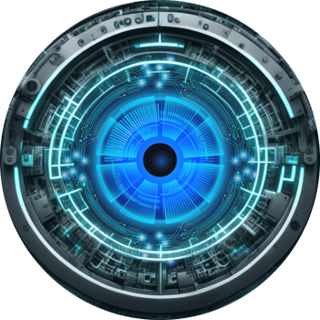 Modern Technology Eye Cybersecurity Crop-out png