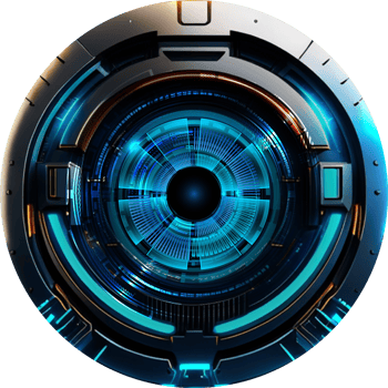 Modern Technology Eye Cybersecurity Crop-out png