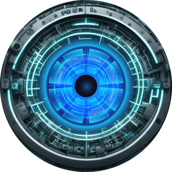 Modern Technology Eye Cybersecurity Crop-out png