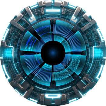 Modern Technology Eye Cybersecurity Crop-out png