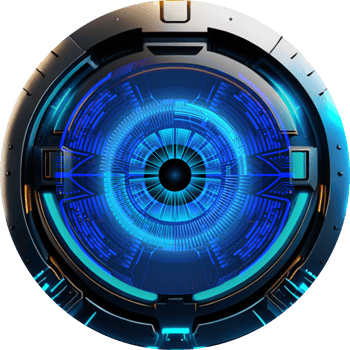 Modern Technology Eye Cybersecurity Crop-out png