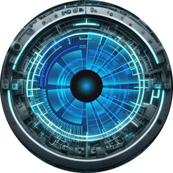 Modern Technology Eye Cybersecurity Crop-out png