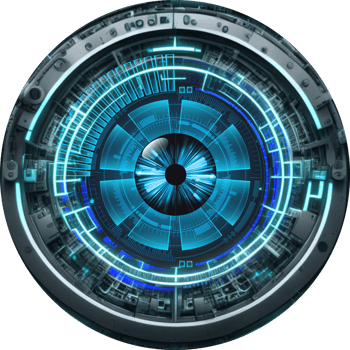 Modern Technology Eye Cybersecurity Crop-out png