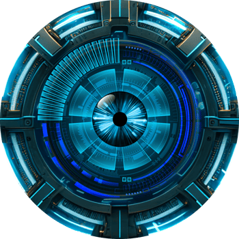 Modern Technology Eye Cybersecurity Crop-out png