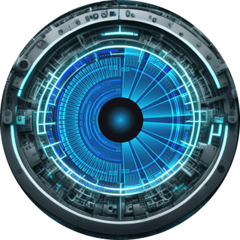 Modern Technology Eye Cybersecurity Crop-out png