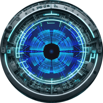 Modern Technology Eye Cybersecurity Crop-out png