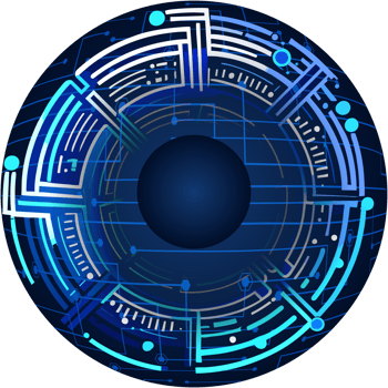 Modern Technology Eye Cybersecurity Crop-out png