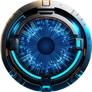 Modern Technology Eye Cybersecurity Crop-out png