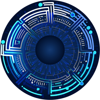 Modern Technology Eye Cybersecurity Crop-out png
