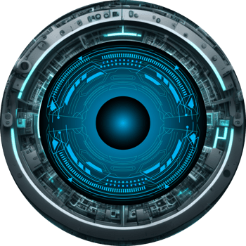 Modern Technology Eye Cybersecurity Crop-out png