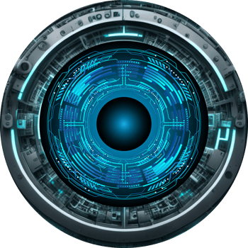 Modern Technology Eye Cybersecurity Crop-out png