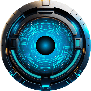 Modern Technology Eye Cybersecurity Crop-out png