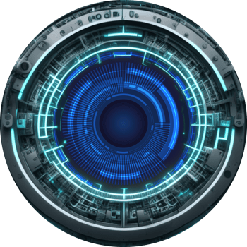 Modern Technology Eye Cybersecurity Crop-out png