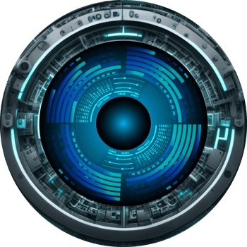 Modern Technology Eye Cybersecurity Crop-out png