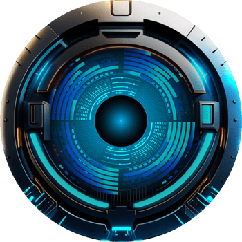 Modern Technology Eye Cybersecurity Crop-out png