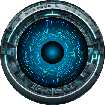 Modern Technology Eye Cybersecurity Crop-out png