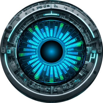 Modern Technology Eye Cybersecurity Crop-out png