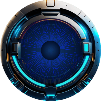 Modern Technology Eye Cybersecurity Crop-out png