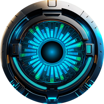 Modern Technology Eye Cybersecurity Crop-out png