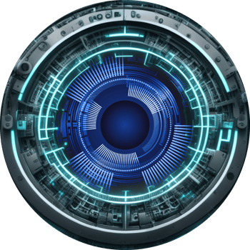 Modern Technology Eye Cybersecurity Crop-out png