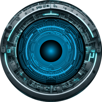 Modern Technology Eye Cybersecurity Crop-out png