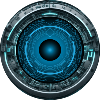 Modern Technology Eye Cybersecurity Crop-out png