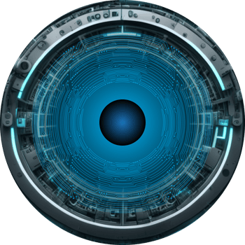 Modern Technology Eye Cybersecurity Crop-out png