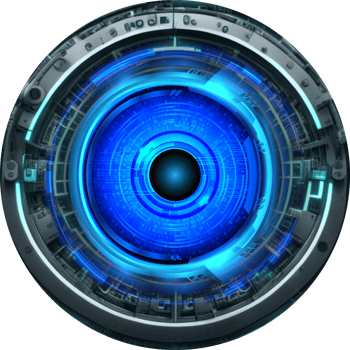 Modern Technology Eye Cybersecurity Crop-out png